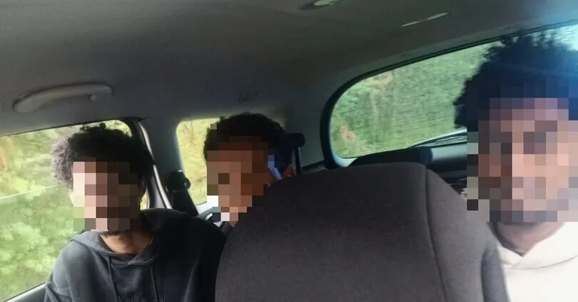 Three young foreigners traveled illegally through Lithuania: a Ukrainian is also suspected of a crime