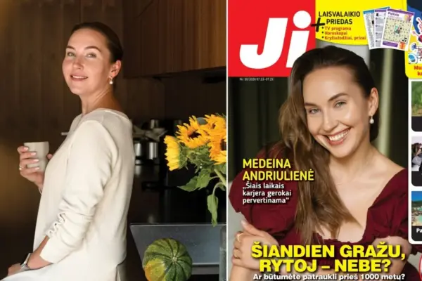 Medeina Andriulienė – about choosing to live slower, an unconventional career, and the joy of being with family