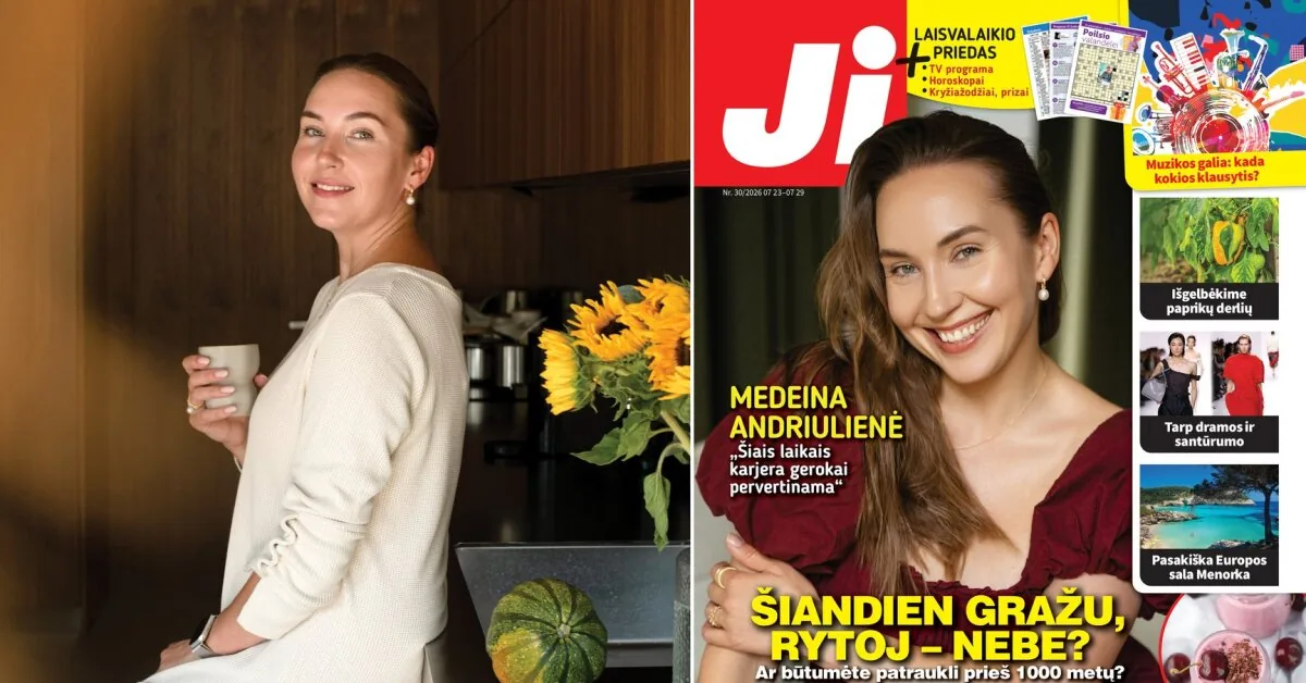 Medeina Andriulienė – about choosing to live slower, an unconventional career, and the joy of being with family