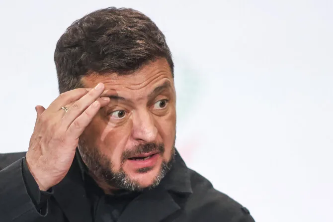 Volodymyr Zelensky / PAUL FAITH / AFP