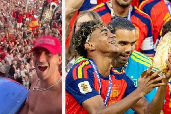 Seeing what was written on the Spanish footballer's cap – even the White House reacted: said just 6 words