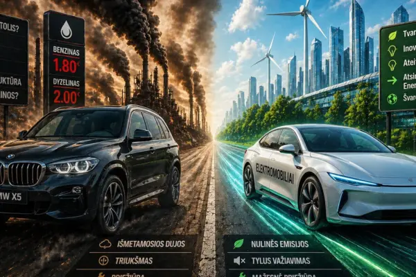 „Regitra“ evaluated the electric vehicle market in Lithuania