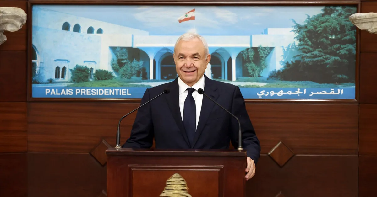 Lebanese president departed for Washington to meet with Donald Trump