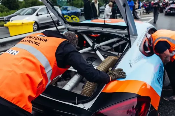 When is the driver not allowed to start in the Palanga "Aurum 1006 km race"?