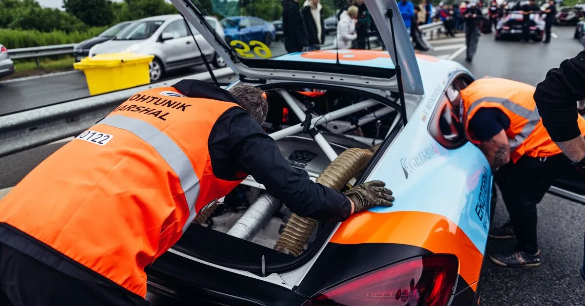 When is the driver not allowed to start in the Palanga "Aurum 1006 km race"?