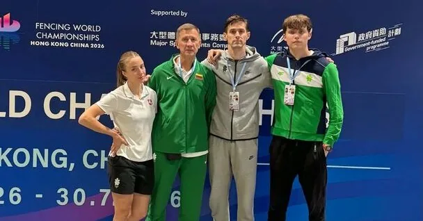 Three athletes represented Lithuania at the World Fencing Championship