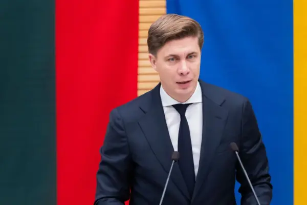 Sinkevičius said which three essential tasks will allow him to leave the Government peacefully