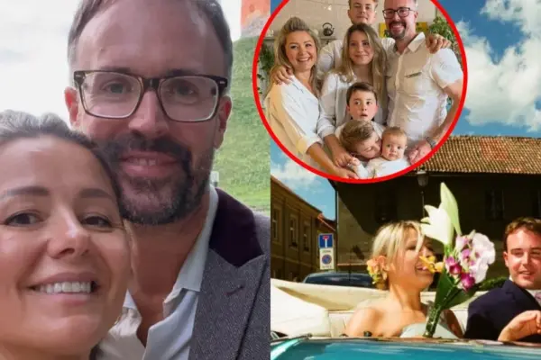 Beata Nicholson, who showed retouched shots with her husband, mentions a special date: "Not everything is necessarily easy and simple"