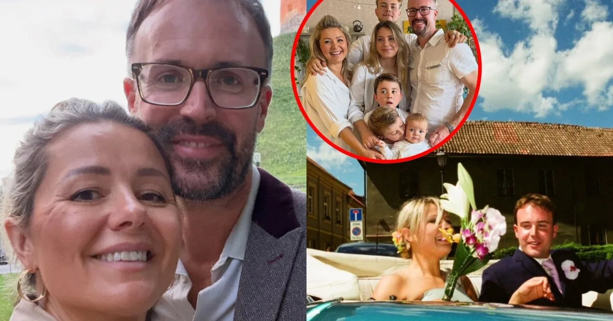 Beata Nicholson, who showed retouched shots with her husband, mentions a special date: "Not everything is necessarily easy and simple"