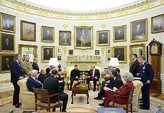 Meeting of Volodymyr Zelensky and Donald Trump