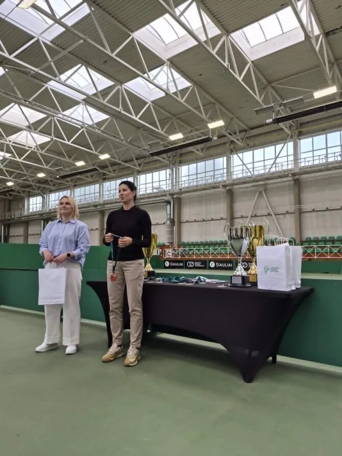 Photo by Lithuanian Tennis Union/Lithuanian tennis champions