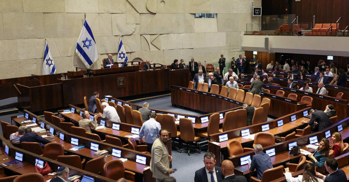 Israeli parliamentary elections will be held on October 27