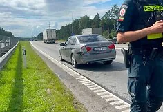 Trijų BMW avarija prie Kauno sukėlė spūstį automagistralėje A1