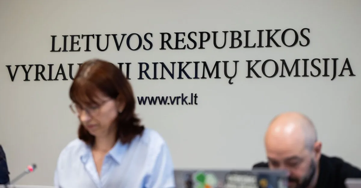VRK postponed the decision on the possible gross violation of election financing rules by the "Aušriečiai"