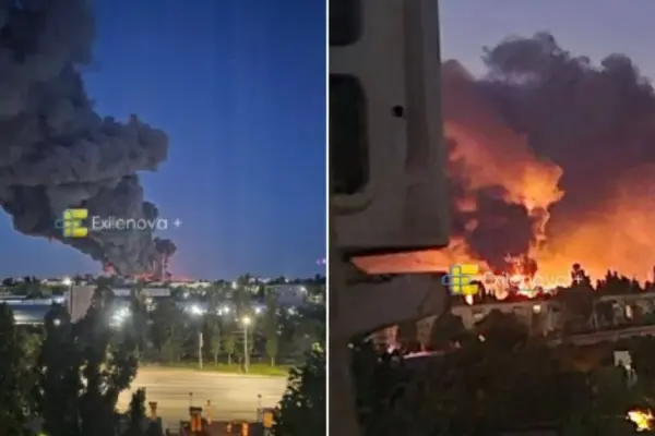 Ukraine continues to hammer "Wildberries" – another logistics center is on fire