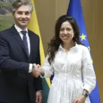 Kęstutis Budrys discussed cooperation between the countries and security in the Middle East with the UAE representative