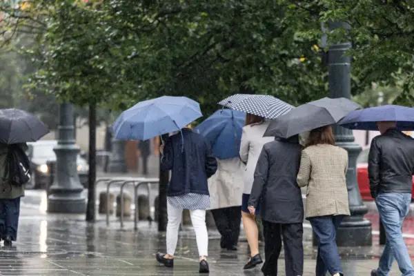 In one Lithuanian district – almost a torrential amount of precipitation, elsewhere the sun is shining