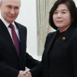 Vladimir Putin, who met with the North Korean Foreign Ministry, praised Pyongyang's support for his war