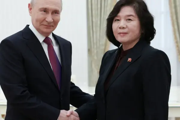Vladimir Putin, who met with the North Korean Foreign Ministry, praised Pyongyang's support for his war