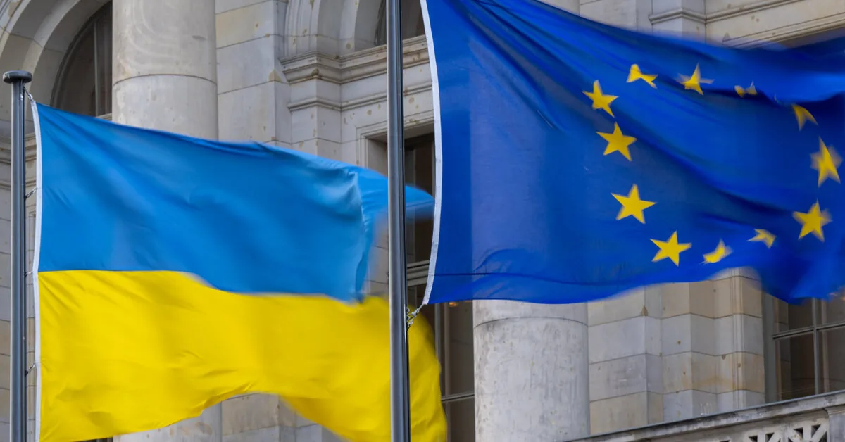 Ukraine received an EU loan share of 3.47 billion euros to purchase drones, rockets, and fighter jets