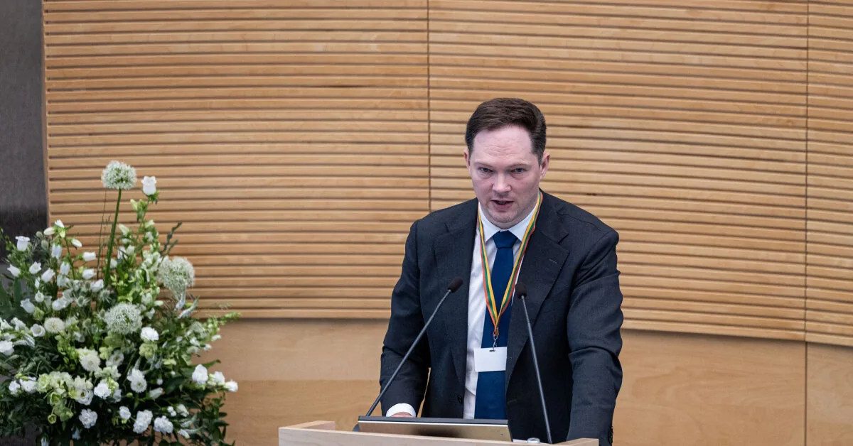 Kristupas Vaitiekūnas will serve as Deputy Minister of Foreign Affairs