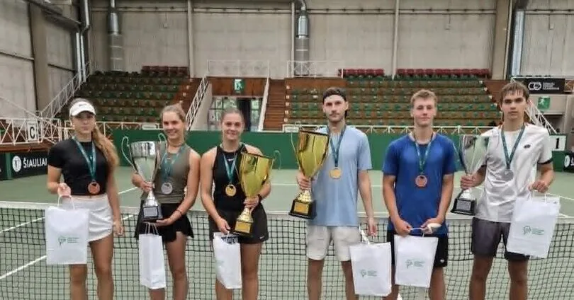 Lithuanian tennis champions revealed