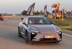 Electric Lexus ES at Palanga Aurum 1006 km race