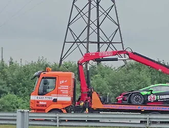 The continuation of the story of the "Lamborghini" crashed in the Palanga race: the team is raising 50,000 Eur for restoration