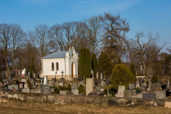 Vidmanto Balkūno nuotr. / fotozeme.lt/Kurklių kapinių koplyčia (2018 m.), Anykščių rajonas