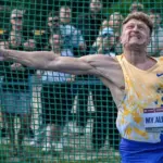 Historic performance: Mykolas Alekna's series landed in the annals