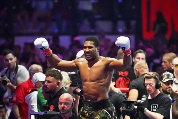 Joshua, twice knocked down, avoided an upset – dramatically won the comeback fight