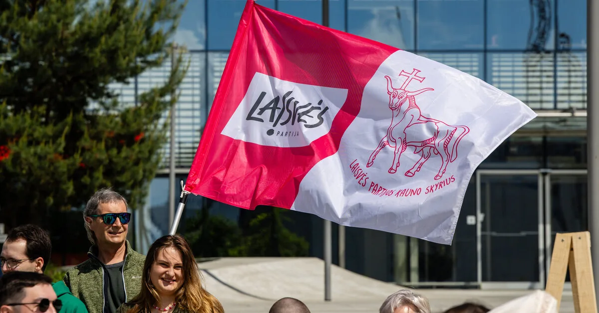 In the parliamentary elections in the northern constituency of Nalšia, the Freedom Party is nominating Maksimas Paukštė as a candidate