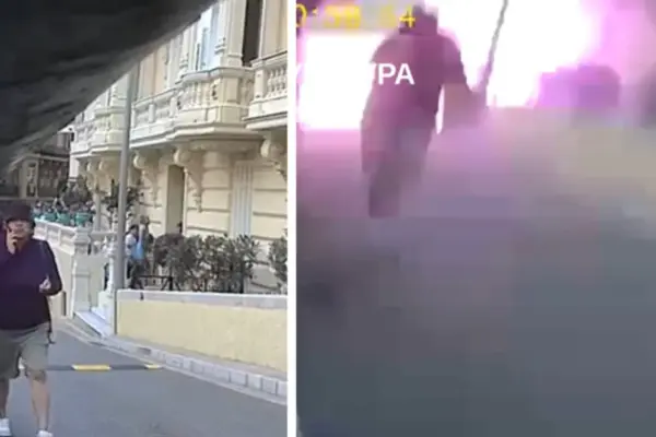Posted a secret video of the explosion in Monaco: criminals deleted it