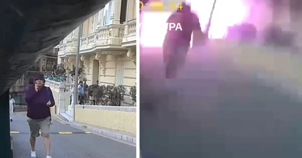Posted a secret video of the explosion in Monaco: criminals deleted it