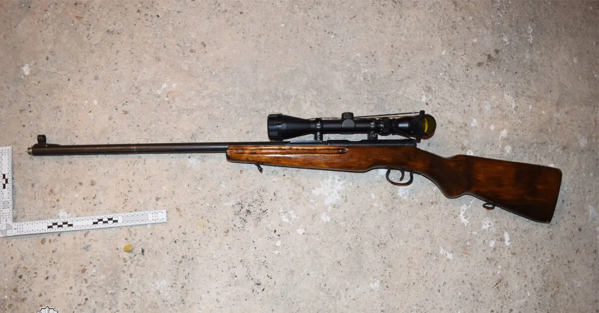 An illegally held rifle became a dangerous toy in the hands of her teenage son