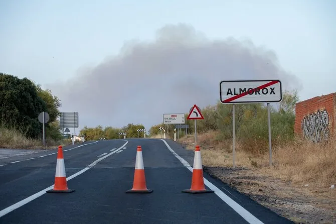 ZUMAPRESS / Scanpix photo. / Forest fires in Spain