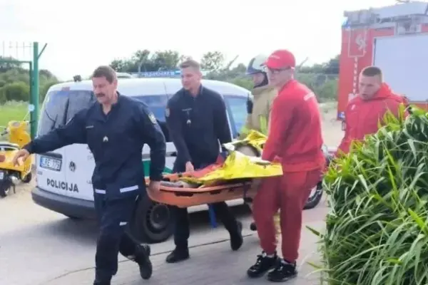A hair's breadth from a tragic accident: a kitesurfer had to fight for his life at sea