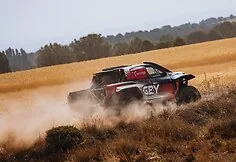 Rokas Baciuška is preparing for the Baja Aragon start