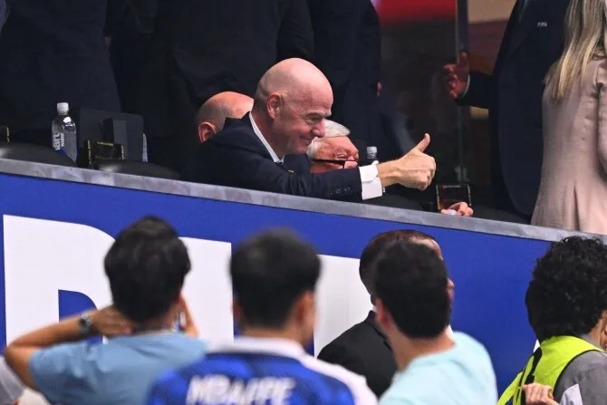 Vida Press nuotr./FIFA prezidentas Gianni Infantino