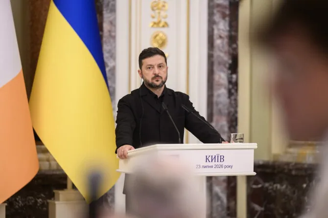 Volodymyr Zelenskyy / PRESIDENT OF UKRAINE / ZUMAPRESS.com