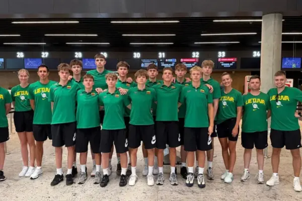 The name Jasikevičius is on the list of Lithuanian boys U16 candidates