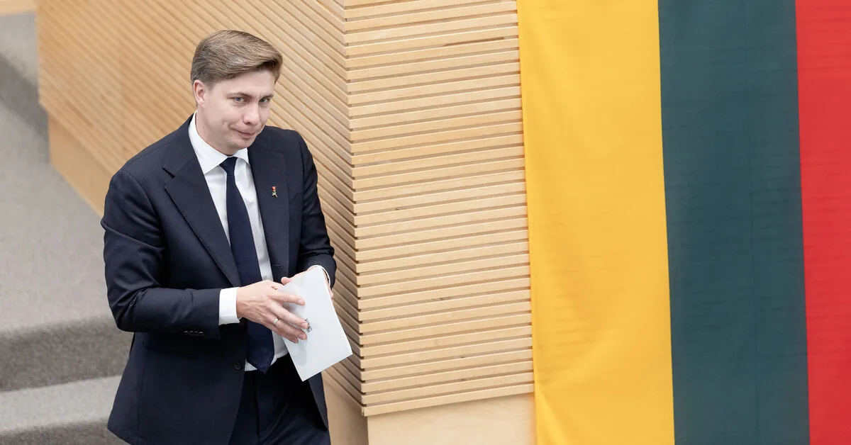 Mindaugas Sinkevičius: loyalty was not the main criterion for selecting ministers