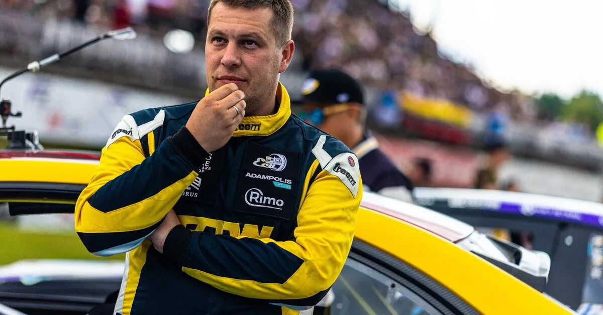 Benediktas Čirba, loudly cheered in Riga, climbed the drift championship standings after dramatic battles