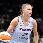Laura Juškaitė shone against WNBA leaders