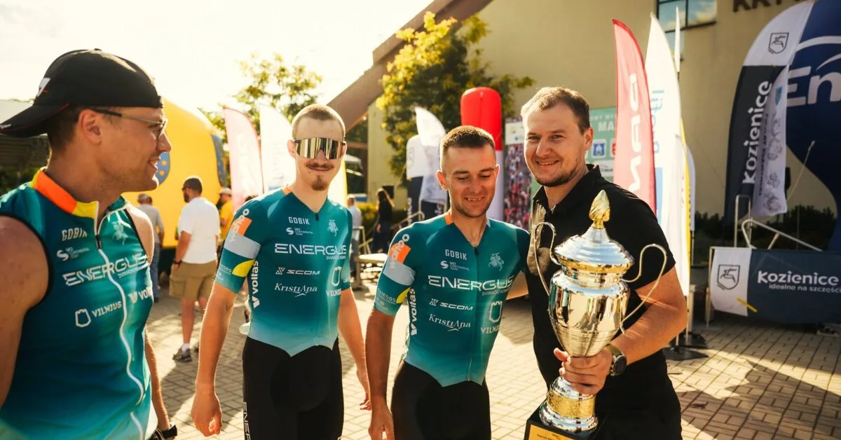 „Energus“ triumph in Poland: recognized as the best team in prestigious UCI races