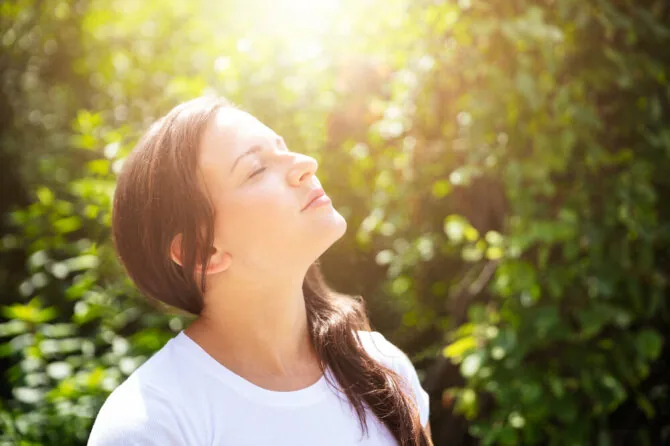 Shutterstock photo/Closed eyes