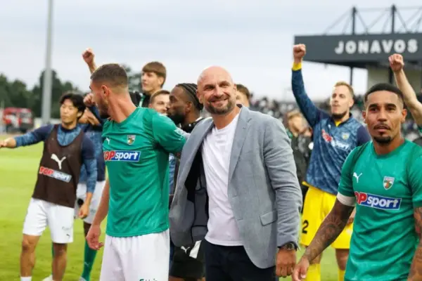 After the historic triumph, the leader of "Kauno Žalgiris" poked at LFF: "I don't understand some things"
