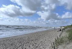 Windy afternoon at Palanga beach