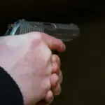 A man who bought a car found a pistol with bullets inside