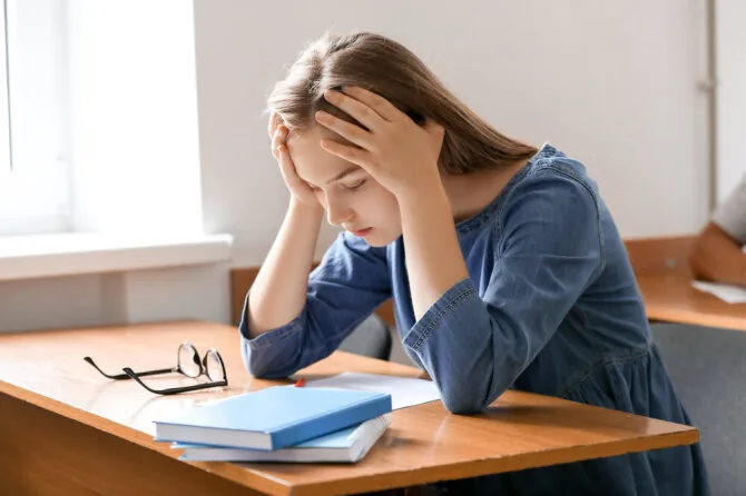 Shutterstock photo/Anxiety